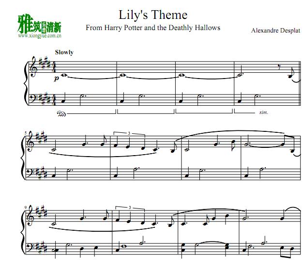 Lily's Theme