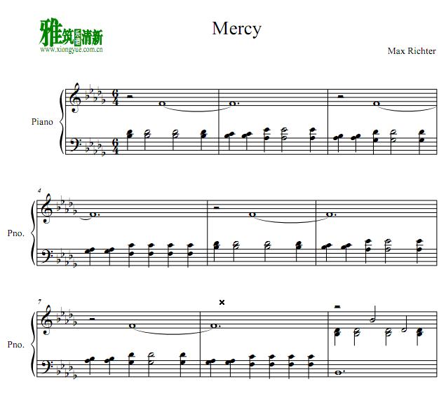 max richter - mercyg