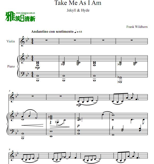 ҽ Take Me As I Am С ٰ