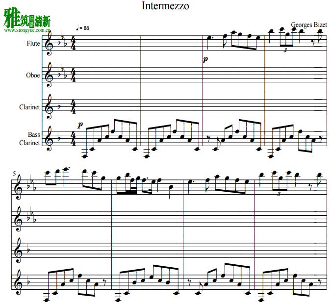 bizet żintermezzo ѵɹ˫ɹ