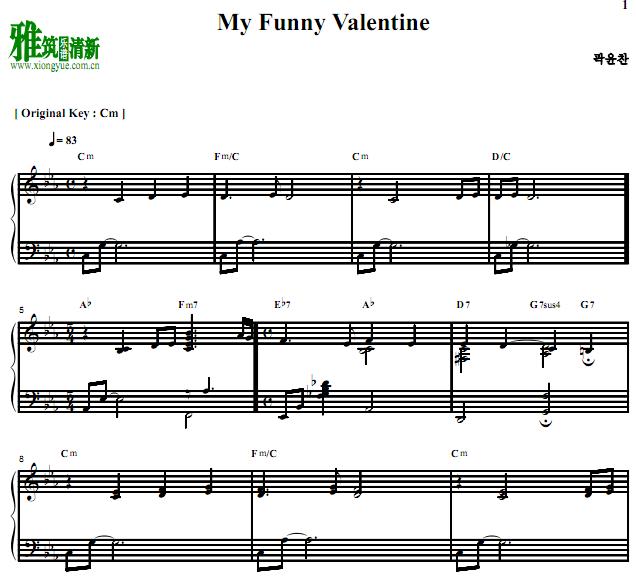 Kwak Yoon Chan - My Funny Valentine