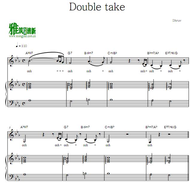 Dhruv - double take  ٰ