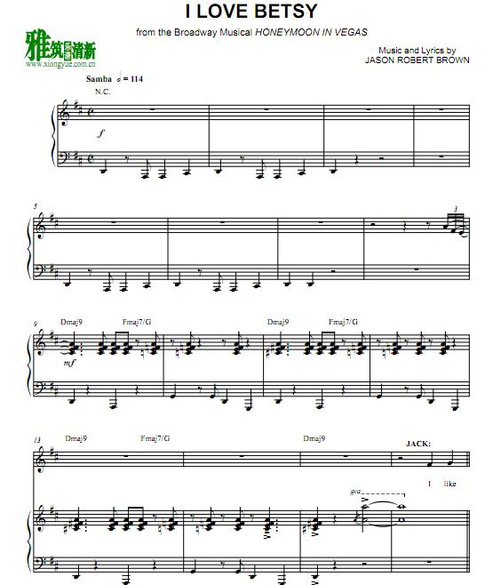 Honeymoon in Vegas - I Love Betsy ٰD