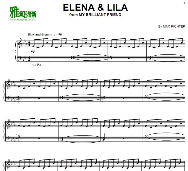 max richter My Brilliant Friend -  Elena & Lila