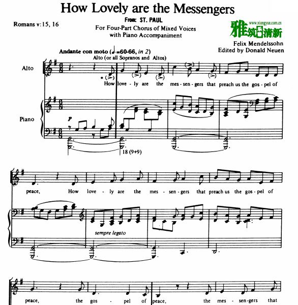 How Lovely Are the Messengersϳ+ٰ