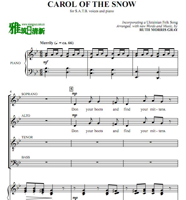 Carol of the snow ѩ̸֮4ϳ ٰ