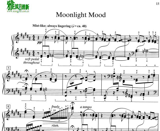 William Gillock - Moonlight mood