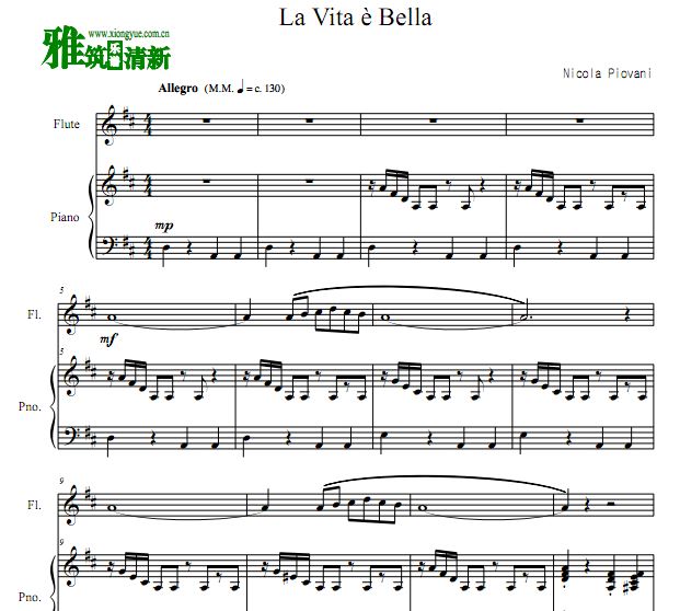 La Vita E Bella  ٰ