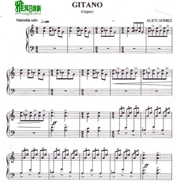 ˿·˹ Alice Gomez  GITANO ְ