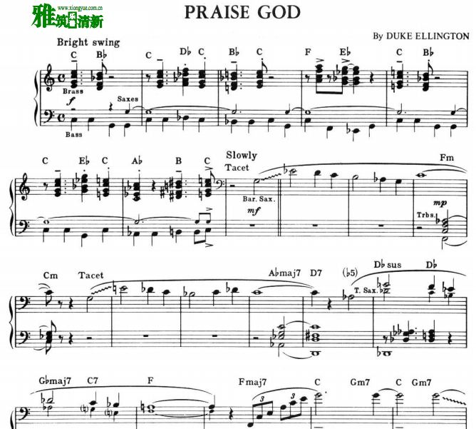 Dave Brubeck - PRAISE GOD