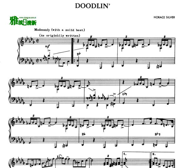 Dave Brubeck - DOODLIN'ʿ 