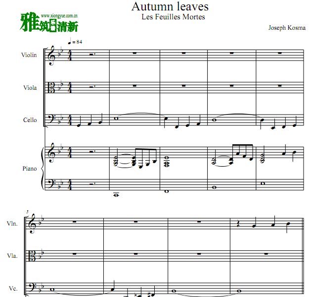 Autumn Leaves ҶСٴٸ