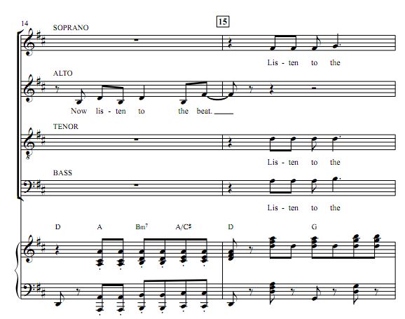 It's all right SATB 四声部合唱谱