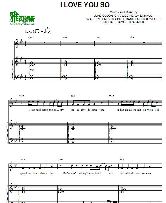 The Walters - I love you so ٰ