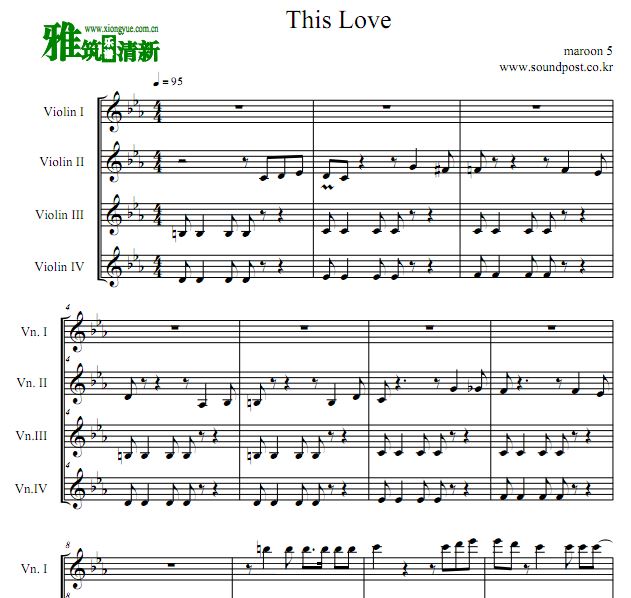 Maroon 5 - This Love С