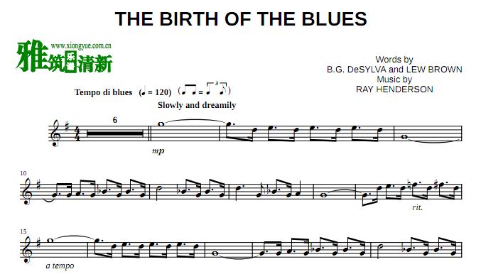 The Birth of the Blues ˹