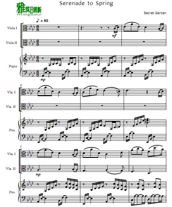 Secret Garden - Serenade to Springٶٰ