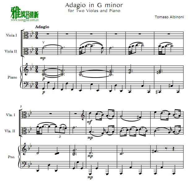Albinoni - Adagio gС�����������ٶ�������ٰ�����