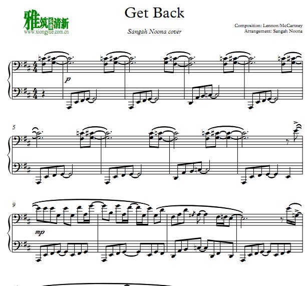 sangah noona - get back