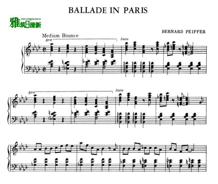 Dave Brubeck - BALLADE IN PARIS