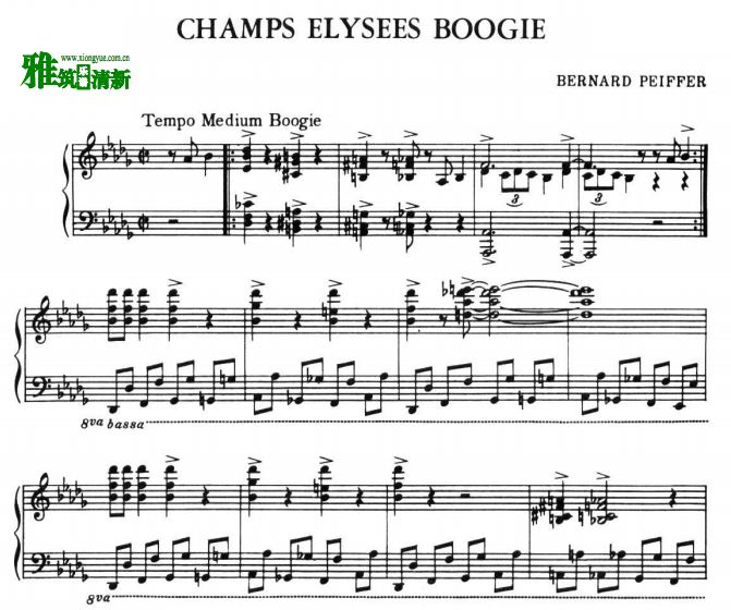 ·³   - CHAMPS ELYSEES BOOGIE