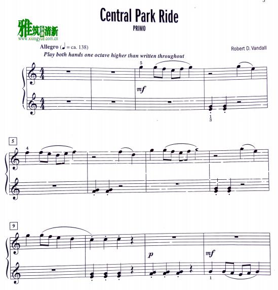 Robert D. Vandall - Central Park Ride