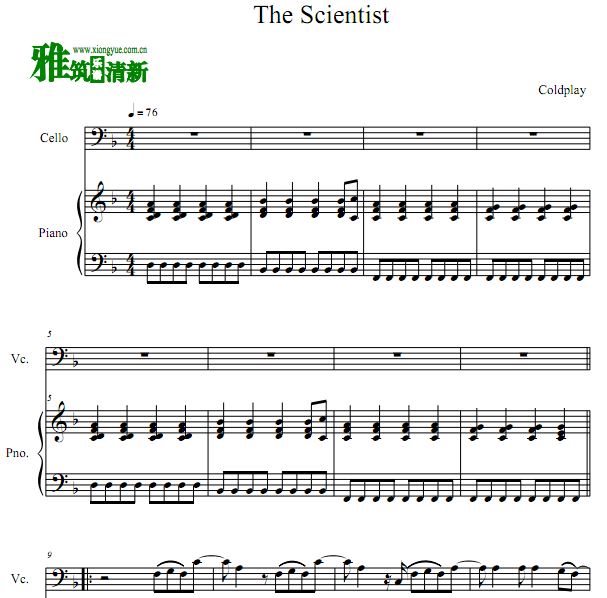 Coldplay - The Scientist  ٰ