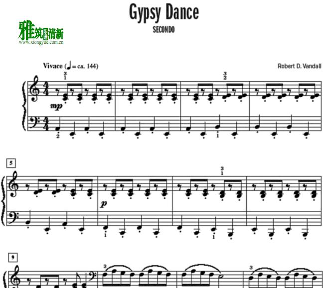 Robert D. Vandall  - Gypsy Dance1