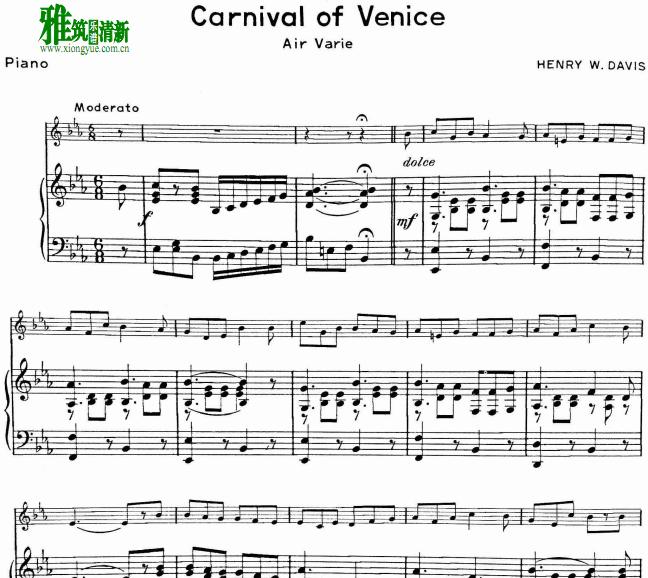 H. W. Davis - Carnaval of Venice ˹ٰ