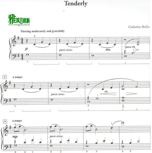 Catherine Rollin - tenderly