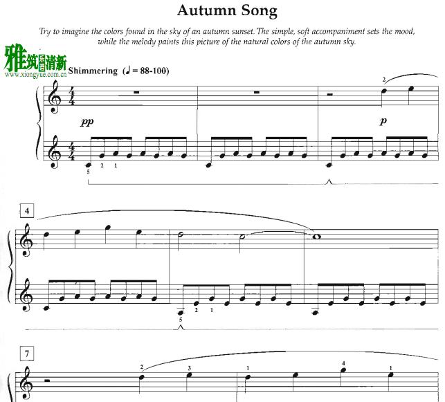 Timothy Brown - Autumn Song 