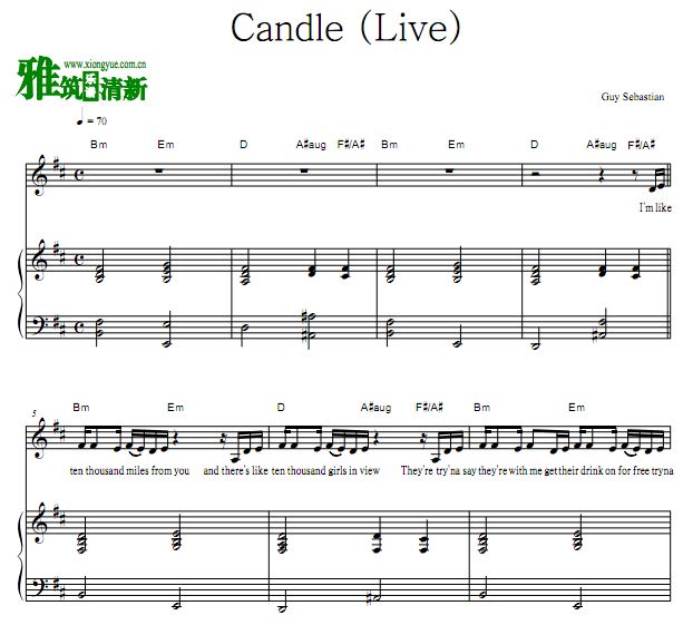 Guy Sebastian - Candleٰ 