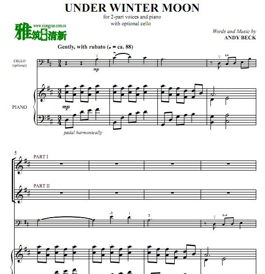 Under Winter Moon ϳٰ