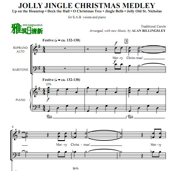 Jolly Jingle Christmas Medley ʥ3ϳ
