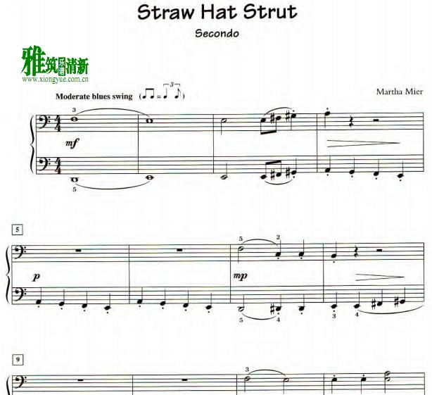Martha Mier - Straw Hat Strut