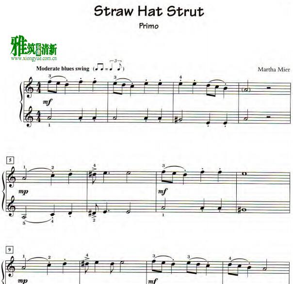 Martha Mier - Straw Hat Strut2