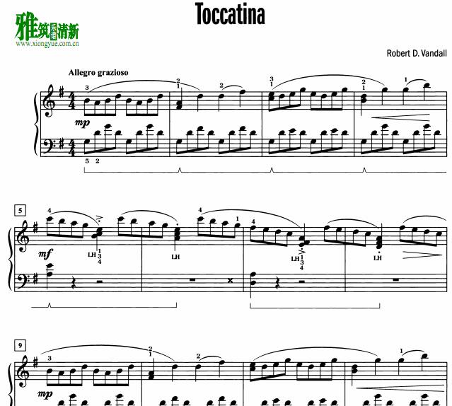 Robert D. Vandall - Toccatina