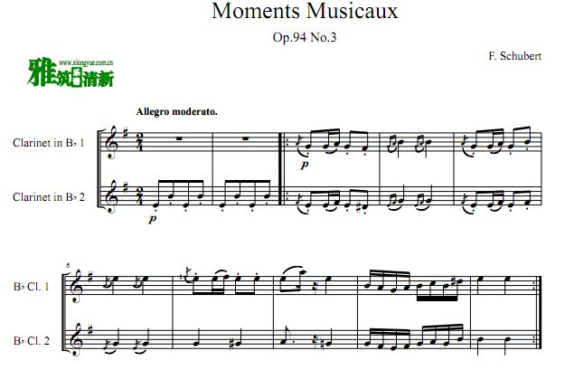 沮 ˲ Moments Musicaux No.3 ɹܶ