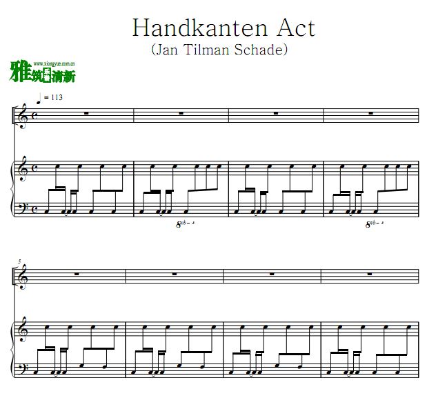 ķ Handkanten Act(Jan Tilman Schade)