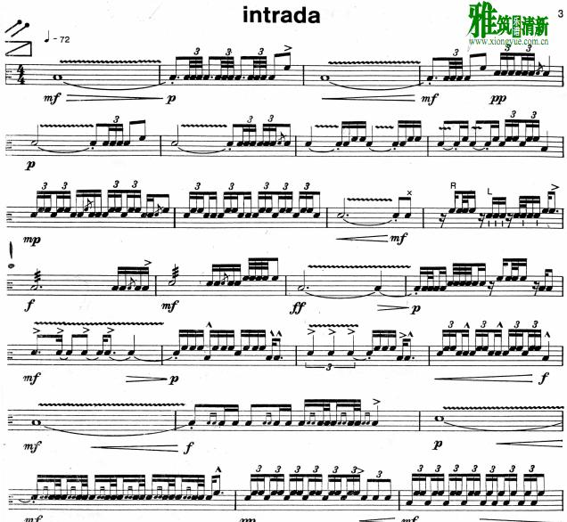 Siegfried Fink - Trommel Suite小军鼓谱