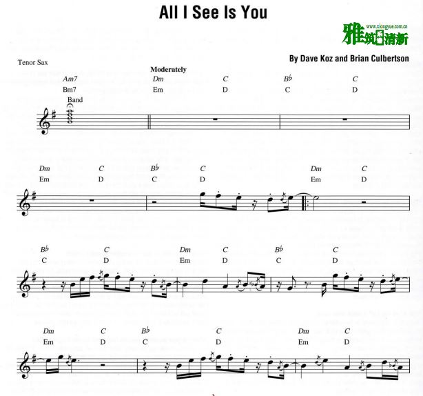 ·˹ Dave koz - All i see is you ˹