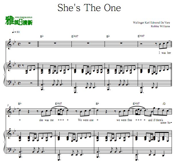 Robbie Williams - She's The One   