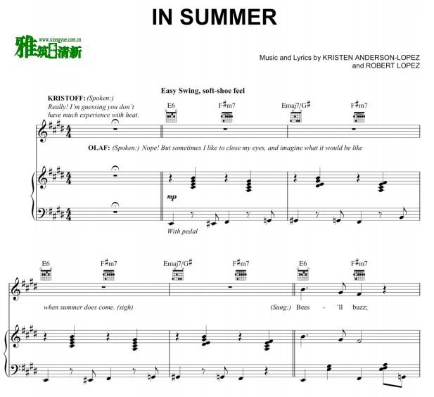 ѩԵ Josh Gad - In Summer ٰ