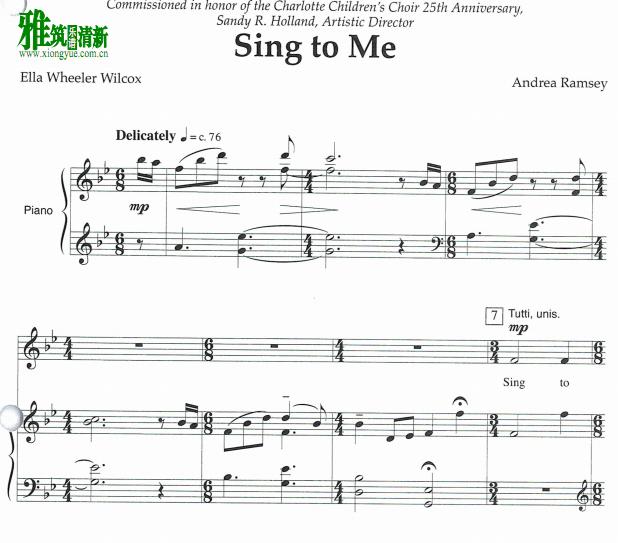 Andrea Ramsey - Sing to Me ϳٰ