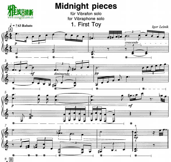 Igor Lesnik - Midnight Pieces First Toy
