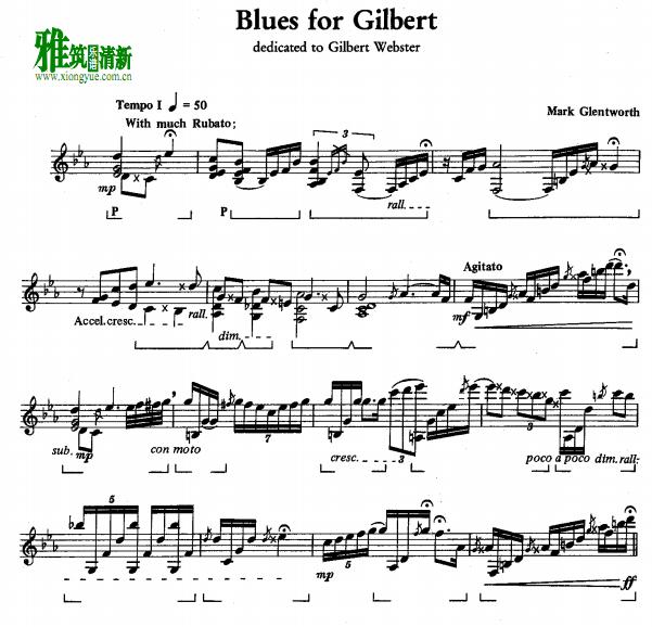 Blues for Gilbert 