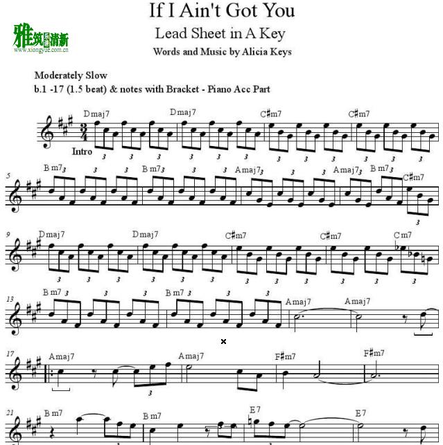 Alicia Keys - If I Ain't Got You B˹