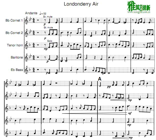 ׶صС Londonderry Air ͭ