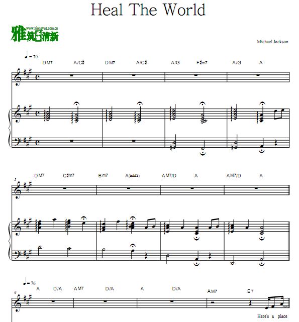 Michael Jackson - Heal The Worldٰ ԭ׸