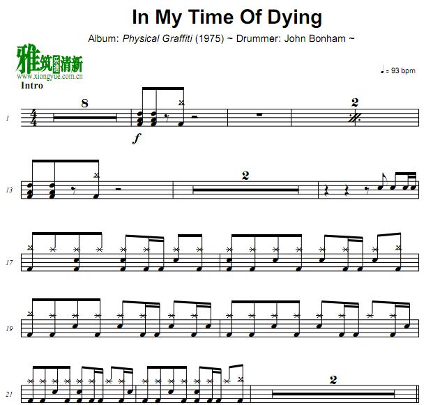 Led Zeppelin - In My Time Of Dying 